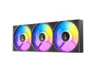 ANTEC C120 ARGB Fan Reverse PC Gehäuselüfter 120mm 3er Pack, schwarz