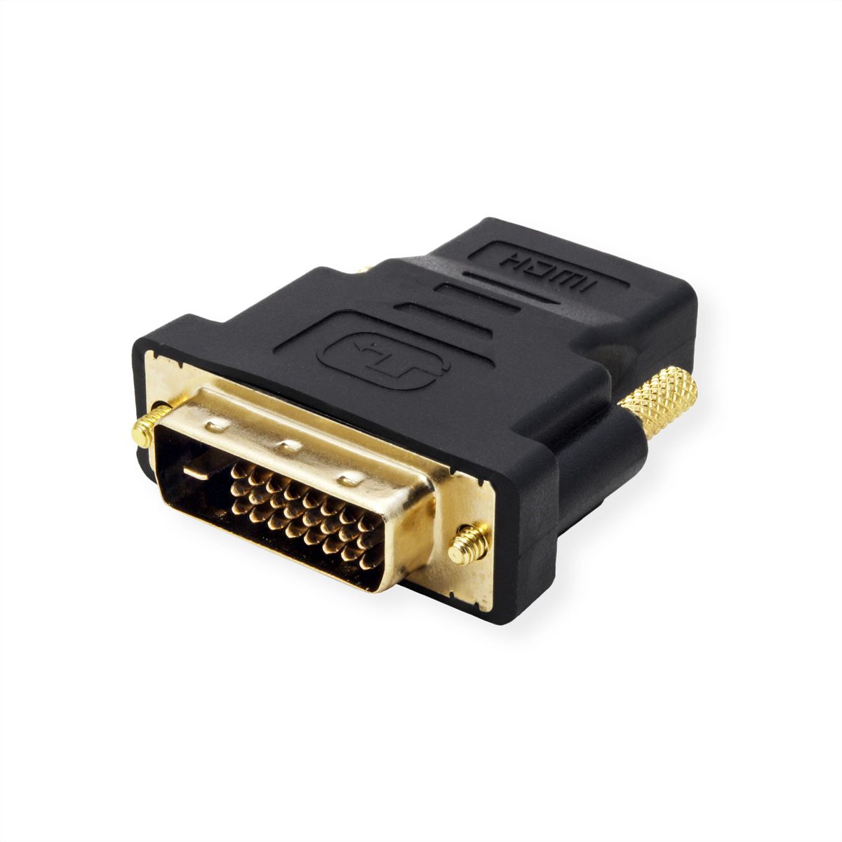 ROLINE HDMI-DVI Adapter, HDMI BU / DVI-D ST
