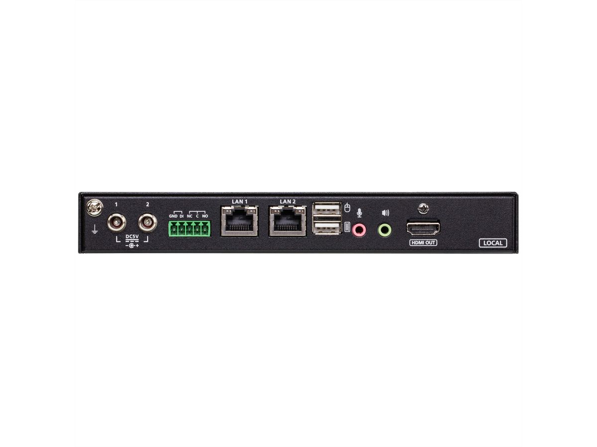 ATEN CN9850 1-Local-Remote Share Access, Einzelport 4K HDMI KVM over IP Switch