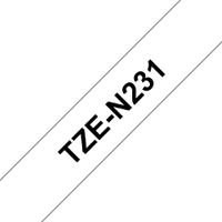 Brother TZE-N231 Etiketten erstellendes Band Schwarz auf weiss TZ