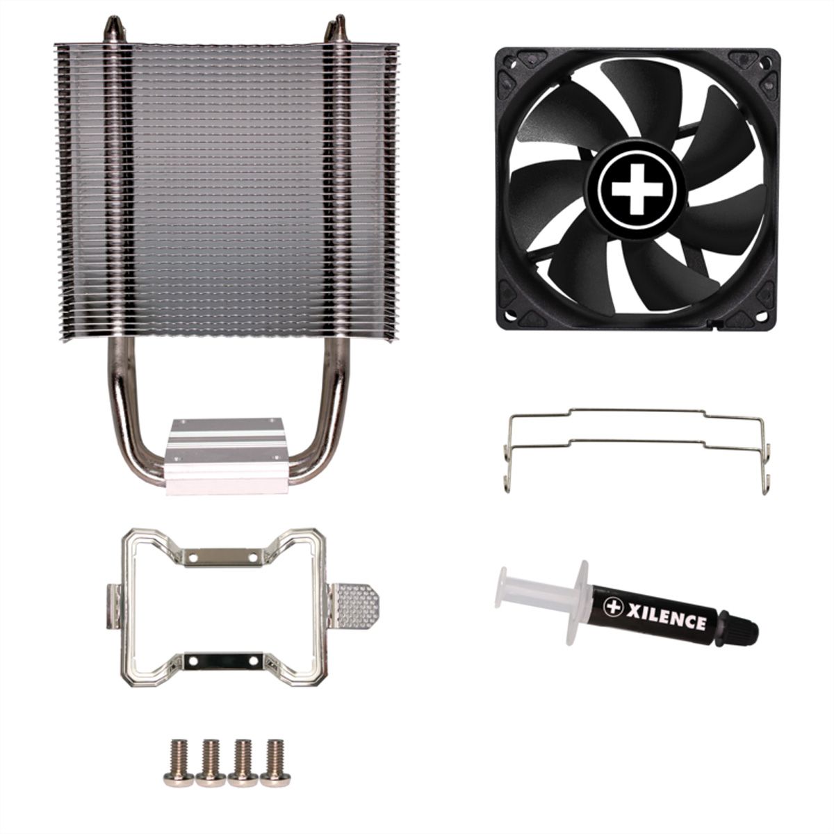 XILENCE A402.B AMD CPU Kühler, Heatpipe, 92mm PWM Lüfter, 130W TDP