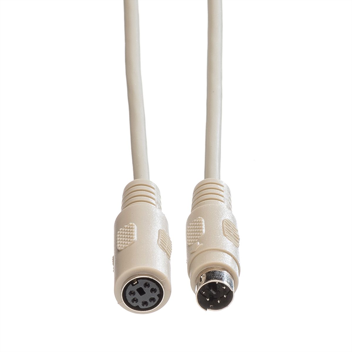 ROLINE Tastatur-Kabel-PS/2 ST/BU, 10 m