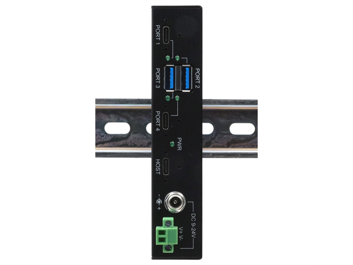 EXSYS EX-11295HMS 4 Port USB 3.2 Gen 2 HUB 2x C und 2x A-Ports