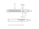 ATEN PG5308G 8P 1HE geschaltet 32A PDU