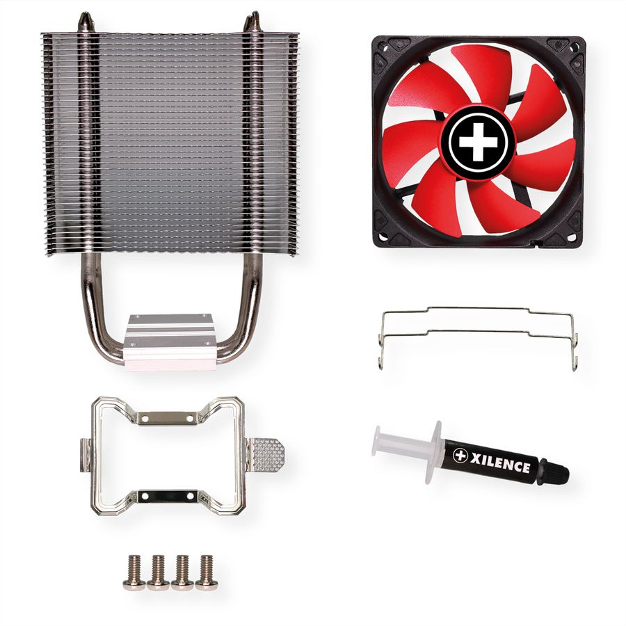 Xilence A402 AMD CPU Kühler, Heatpipe, 92mm PWM Lüfter, 130W TDP