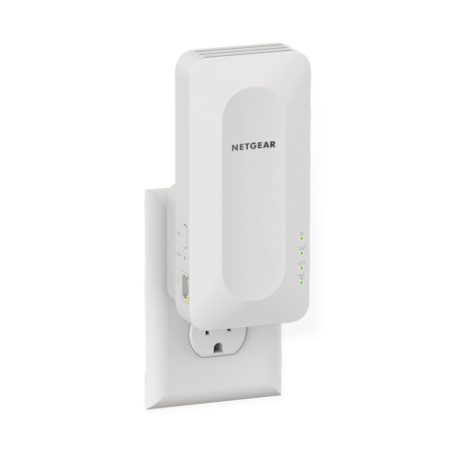NETGEAR AX1800 4-Stream WiFi 6 Mesh Extender (EAX15) Netzwerk-Repeater Weiß 10, 100, 1000 Mbit/s