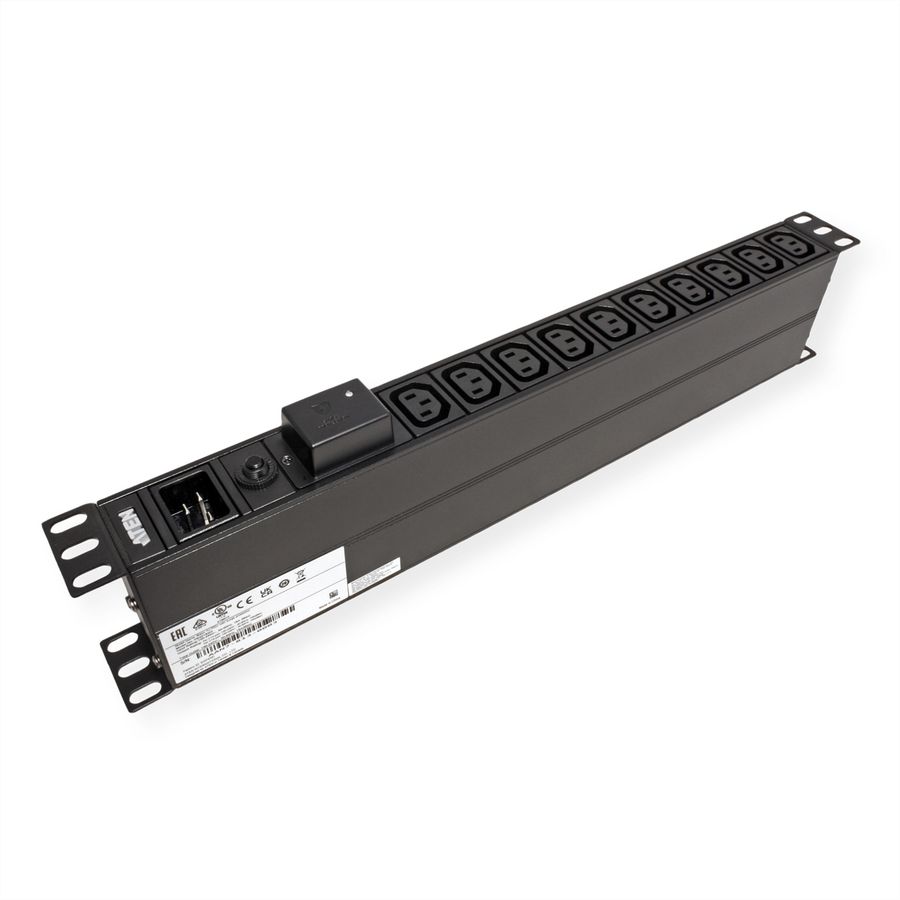 ATEN PE0218SG 1U 16A 18-Port Basic PDU mit Überspannungsschutz